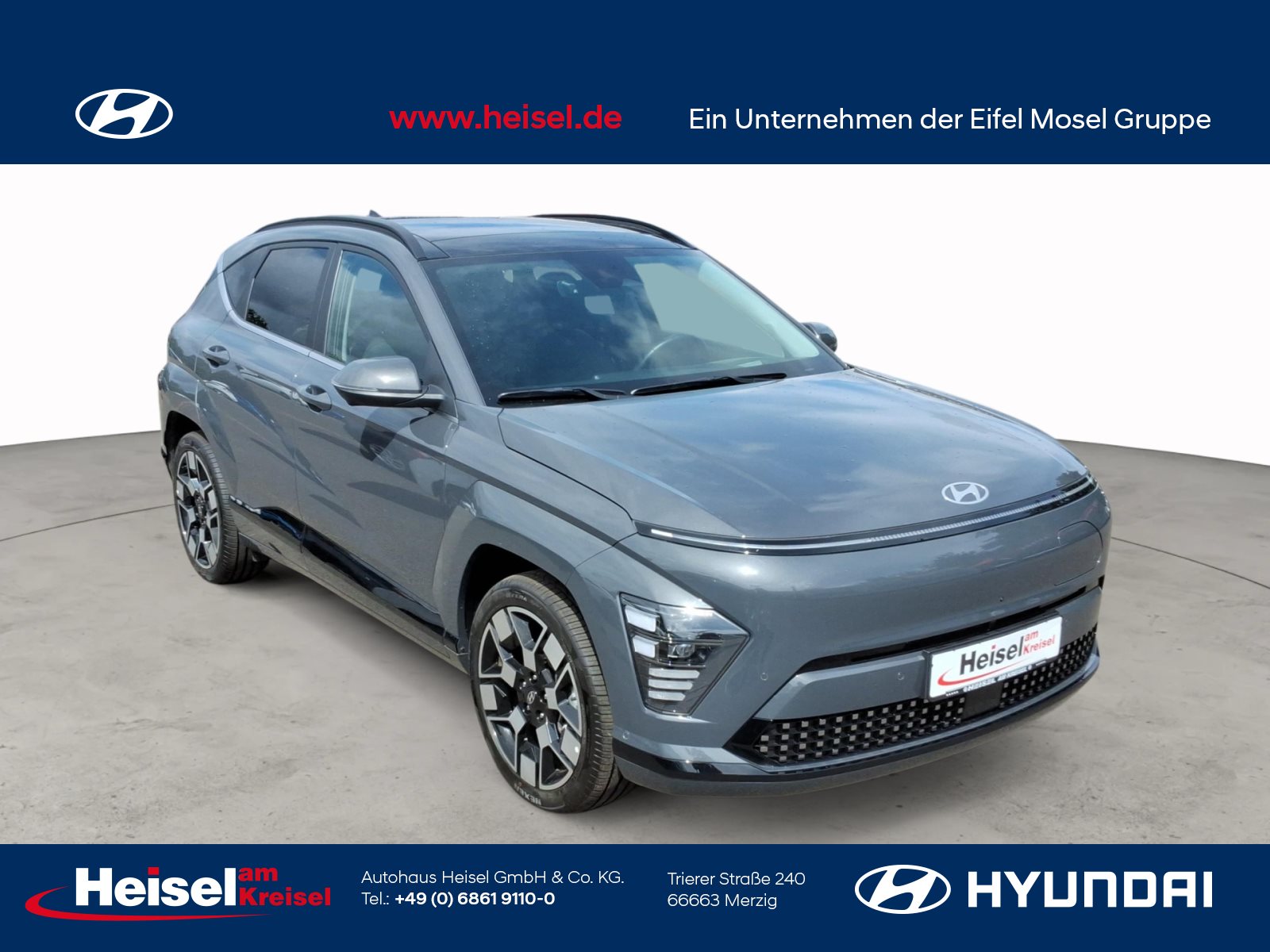 Foto 1 - KONA ELEKTRO (SX2) 65,4kWh PRIME, Ecotronic Grey / MIC