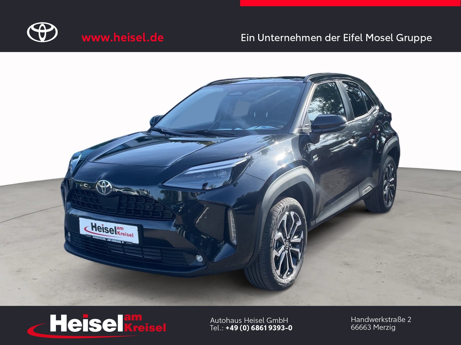 Foto 1 - Toyota Yaris Cross 1,5 Hybrid FWD Teamplayer/Safety-Paket/Winter-Paket, Mysticschwarz
