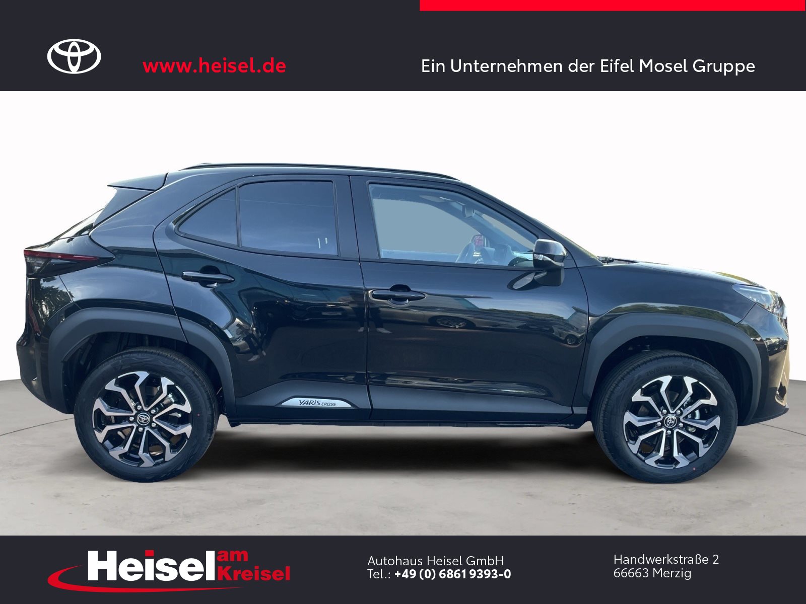 Foto 1 - Toyota Yaris Cross 1,5 Hybrid FWD Teamplayer/Safety-Paket/Winter-Paket, Mysticschwarz