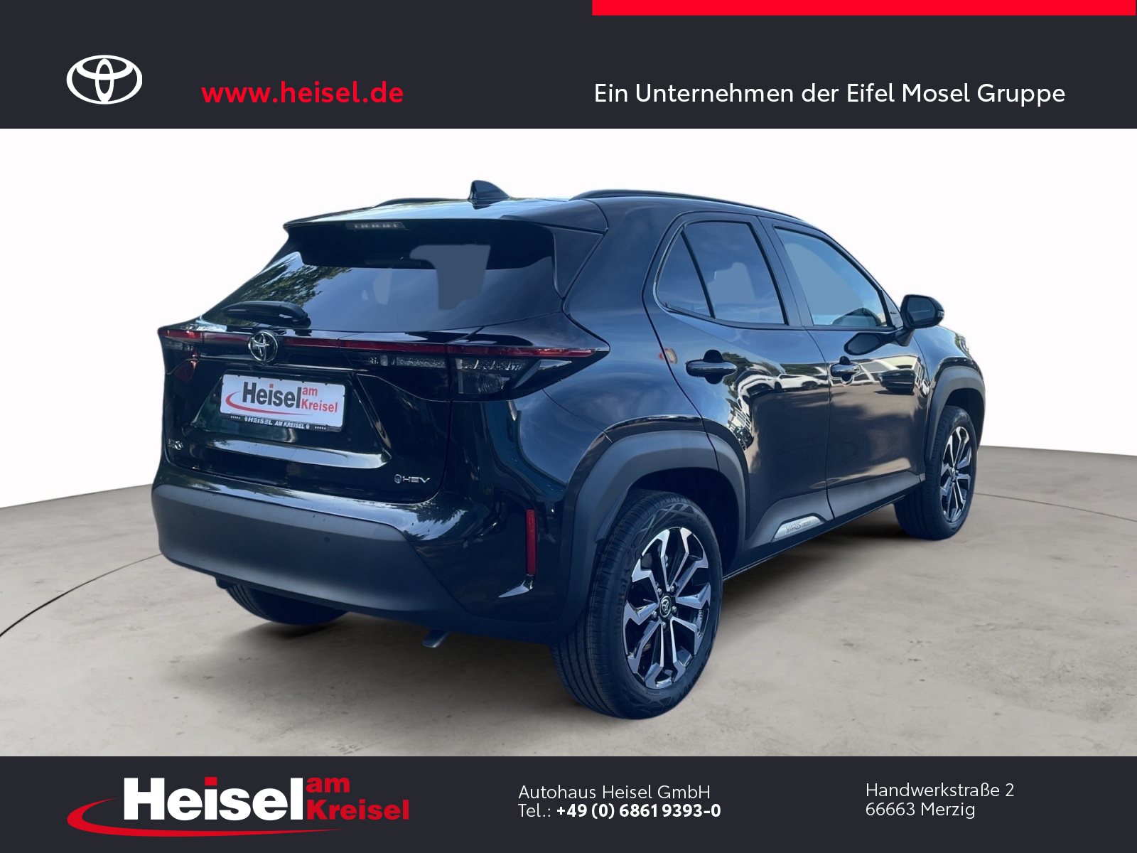 Foto 1 - Toyota Yaris Cross 1,5 Hybrid FWD Teamplayer/Safety-Paket/Winter-Paket, Mysticschwarz