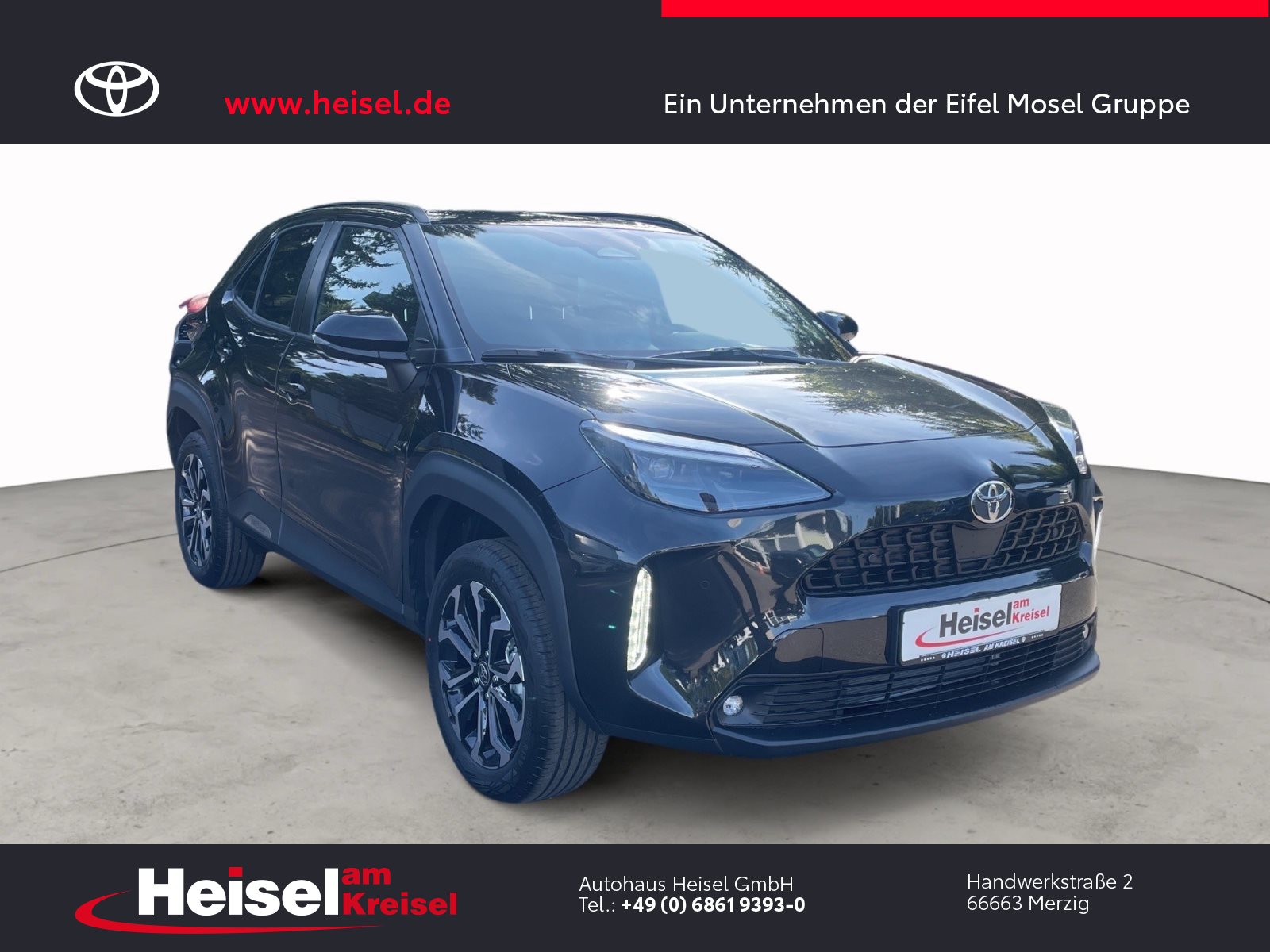 Foto 1 - Toyota Yaris Cross 1,5 Hybrid FWD Teamplayer/Safety-Paket/Winter-Paket, Mysticschwarz