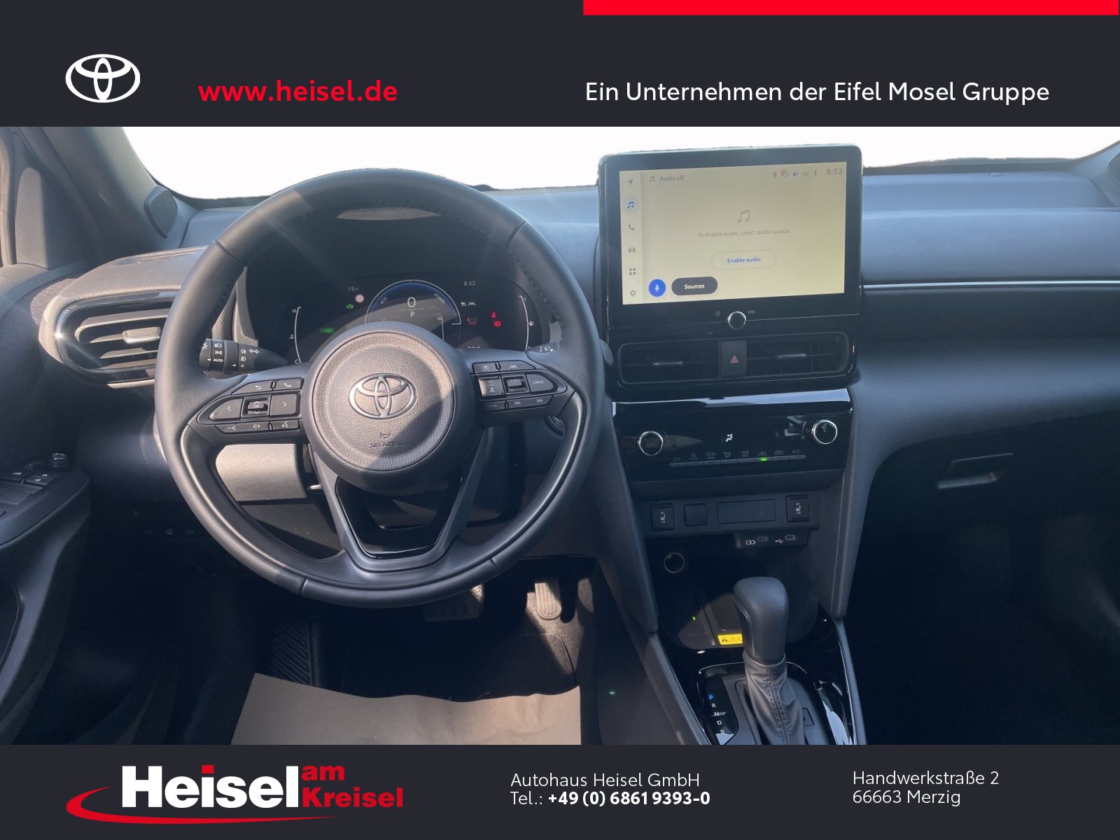 Foto 1 - Toyota Yaris Cross 1,5 Hybrid FWD Teamplayer/Safety-Paket/Winter-Paket, Mysticschwarz