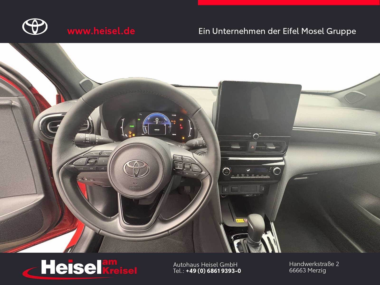 Foto 1 - Toyota Yaris Cross Hybrid FWD Teamplayer/Safety-Paket/Winter-Paket, karminarot