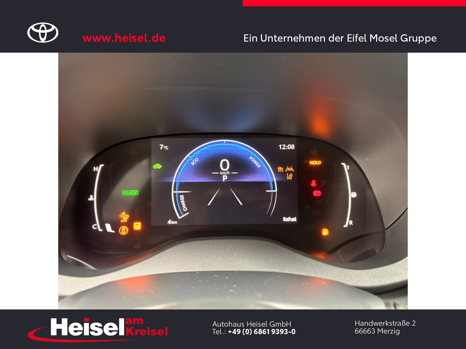 Foto 1 - Toyota Yaris Cross Hybrid FWD Teamplayer/Safety-Paket/Winter-Paket, karminarot
