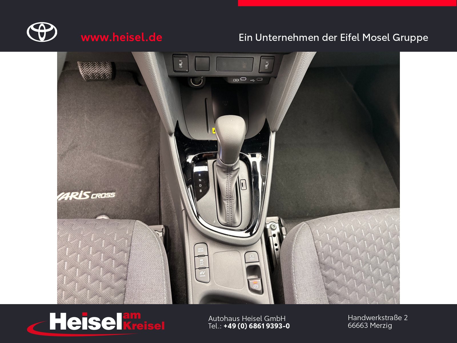 Foto 1 - Toyota Yaris Cross Hybrid FWD Teamplayer/Safety-Paket/Winter-Paket, karminarot