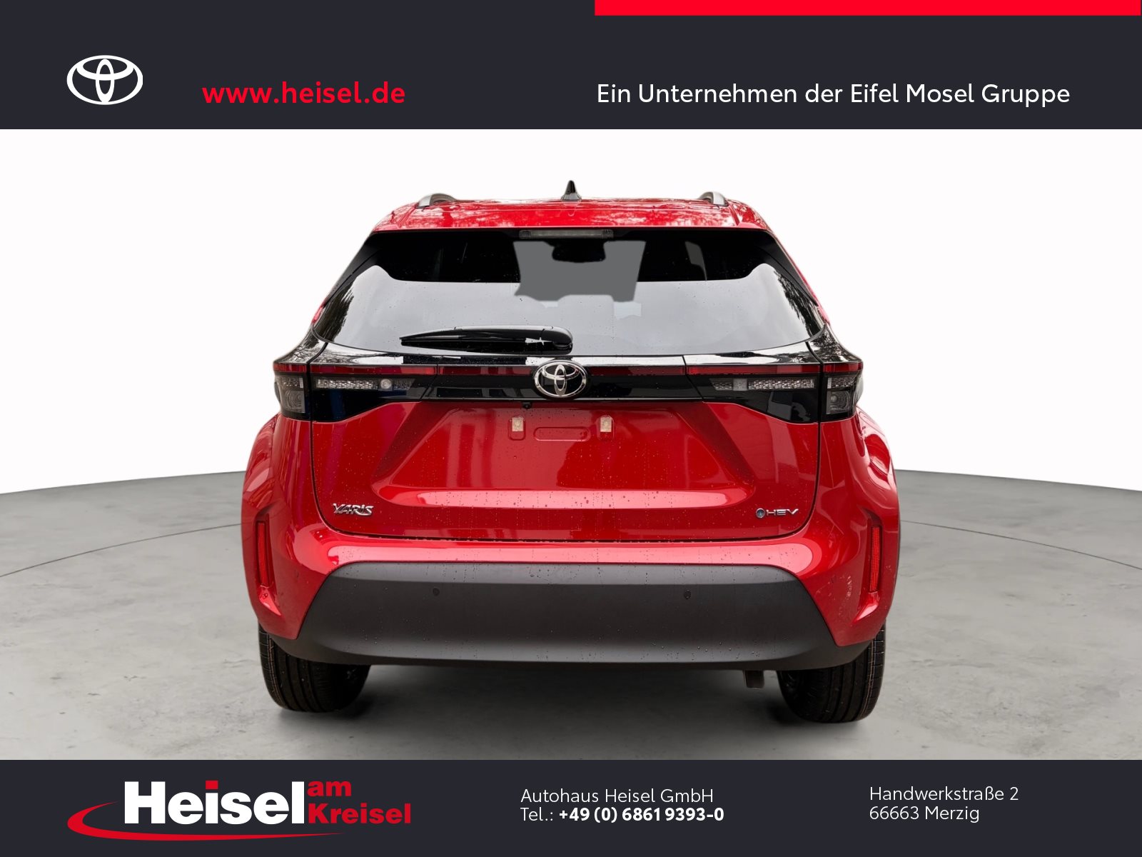 Foto 1 - Toyota Yaris Cross Hybrid FWD Teamplayer/Safety-Paket/Winter-Paket, karminarot