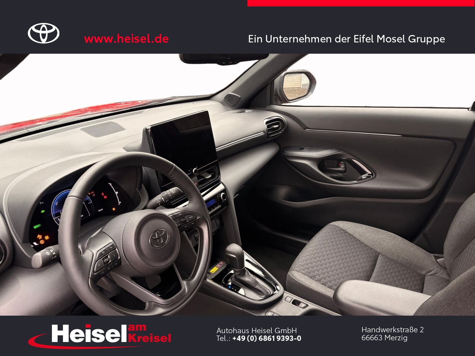 Foto 1 - Toyota Yaris Cross Hybrid FWD Teamplayer/Safety-Paket/Winter-Paket, karminarot