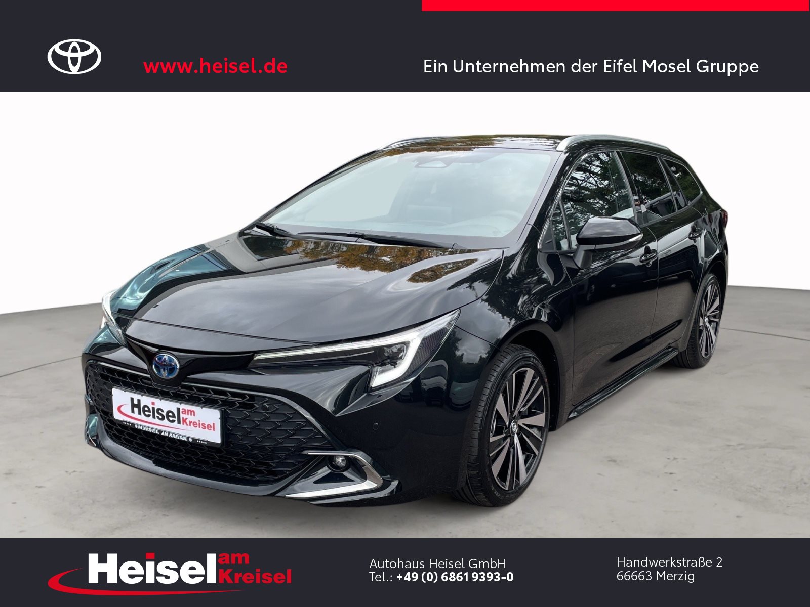Foto 1 - Corolla Touring Sports 1,8 Hybrid Teamplayer/Technik-Paket, MYSTICSCHWARZ