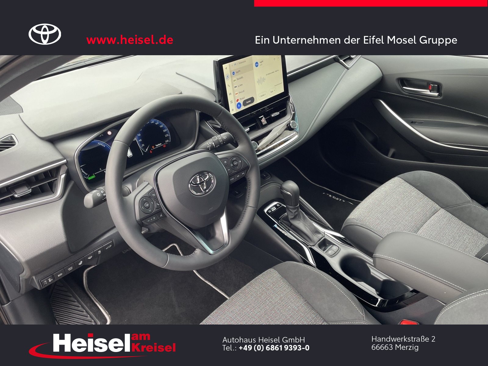 Foto 1 - Corolla Touring Sports 1,8 Hybrid Teamplayer/Technik-Paket, MYSTICSCHWARZ
