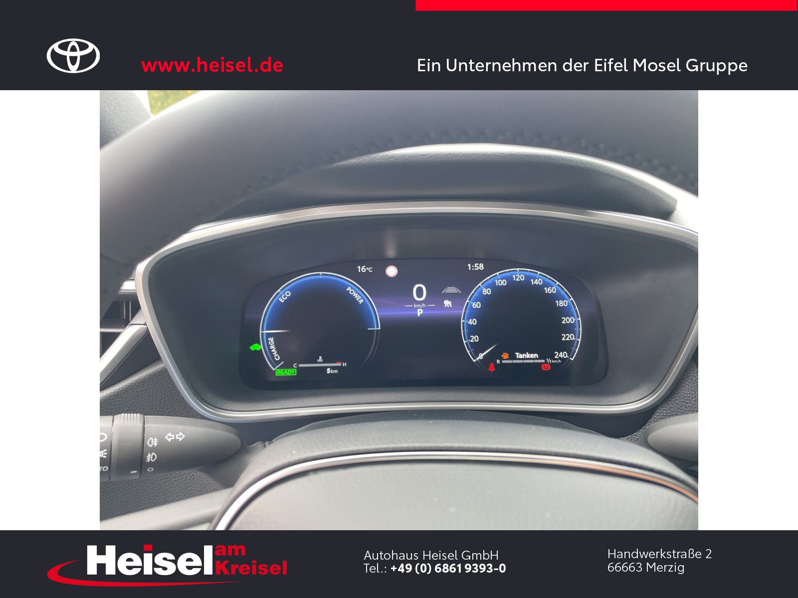 Foto 1 - Corolla Touring Sports 1,8 Hybrid Teamplayer/Technik-Paket, MYSTICSCHWARZ