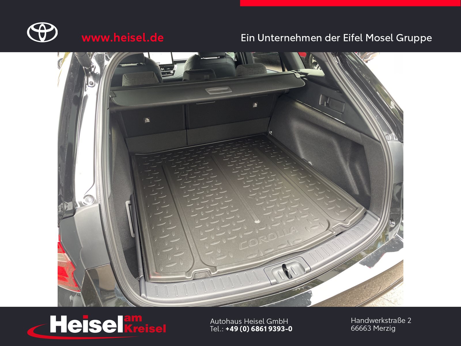 Foto 1 - Corolla Touring Sports 1,8 Hybrid Teamplayer/Technik-Paket, MYSTICSCHWARZ