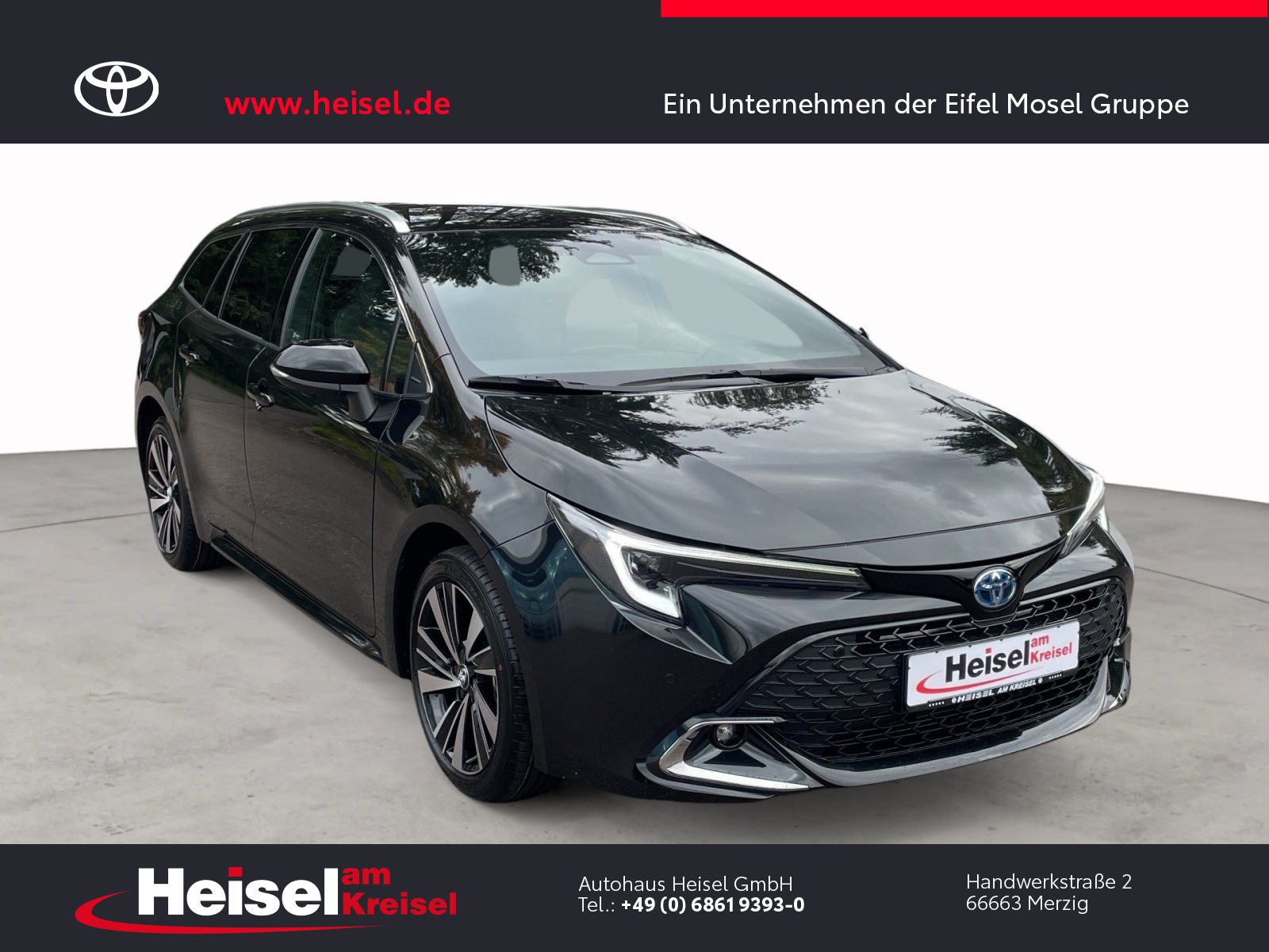 Foto 1 - Corolla Touring Sports 1,8 Hybrid Teamplayer/Technik-Paket, MYSTICSCHWARZ