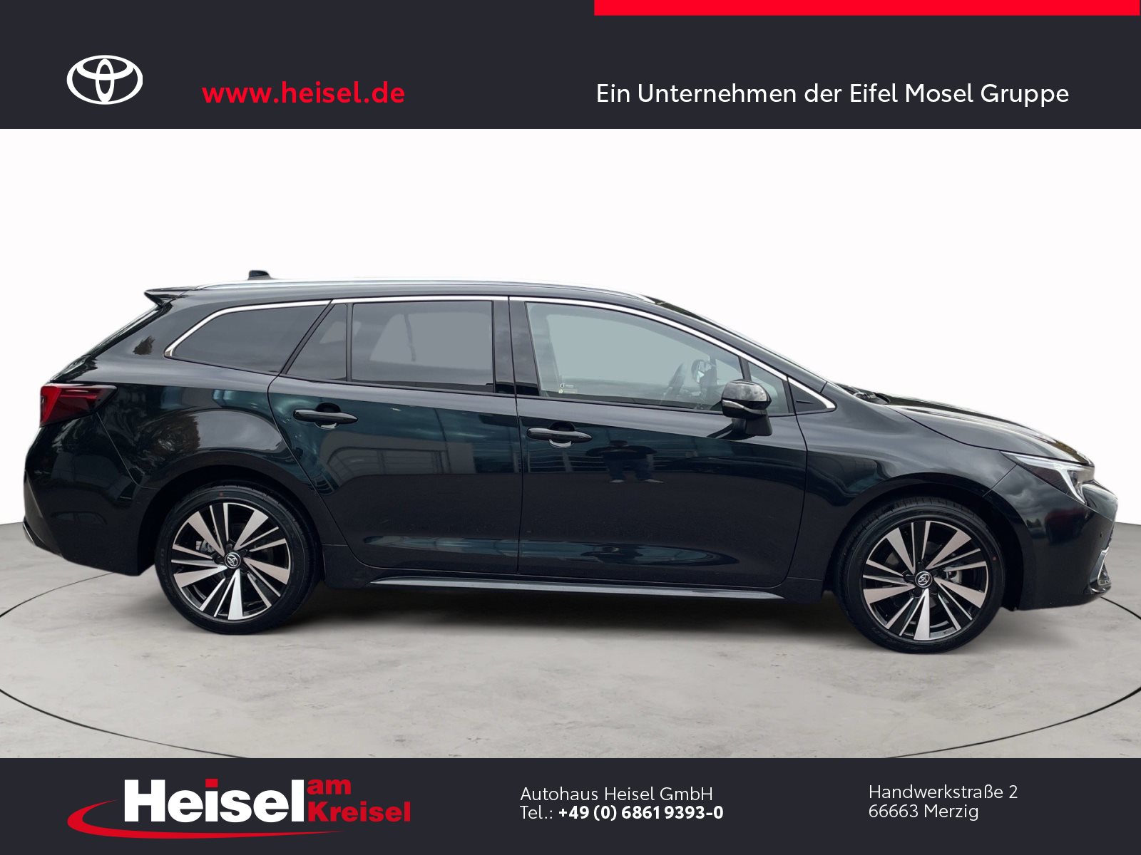 Foto 1 - Corolla Touring Sports 1,8 Hybrid Teamplayer/Technik-Paket, MYSTICSCHWARZ