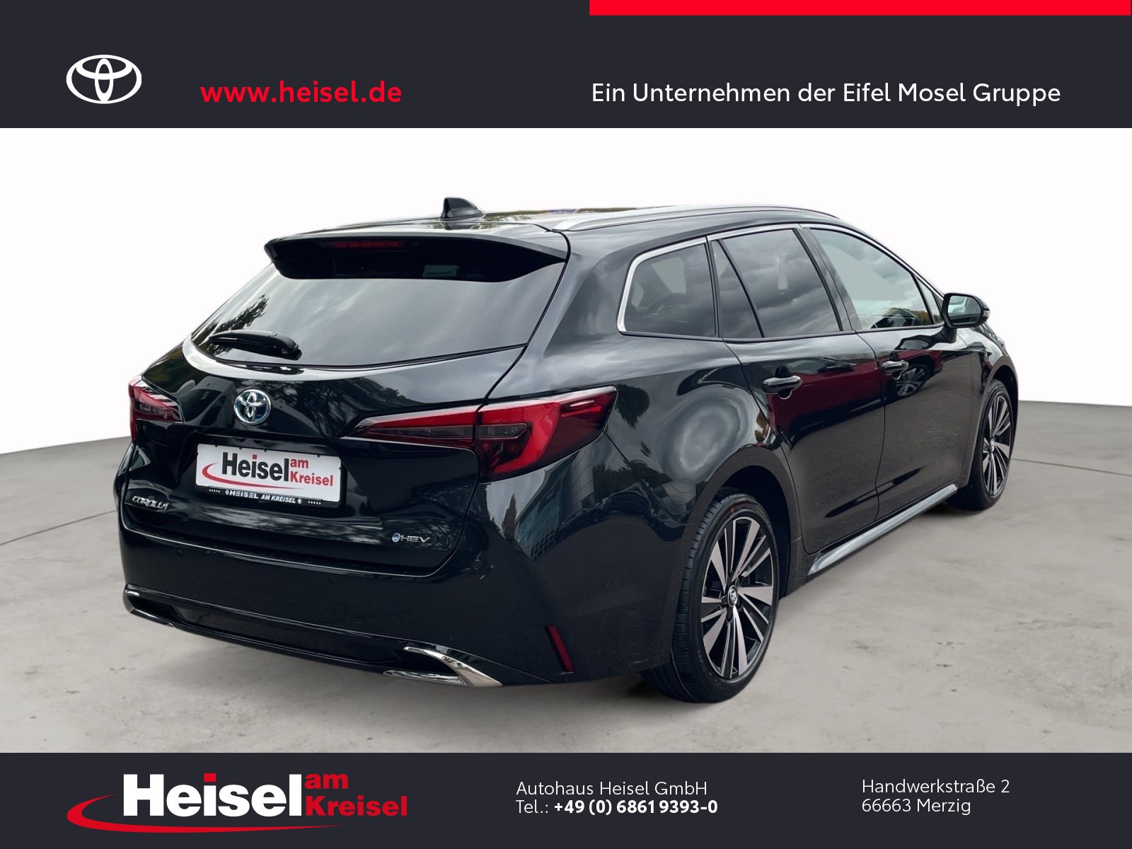 Foto 1 - Corolla Touring Sports 1,8 Hybrid Teamplayer/Technik-Paket, MYSTICSCHWARZ