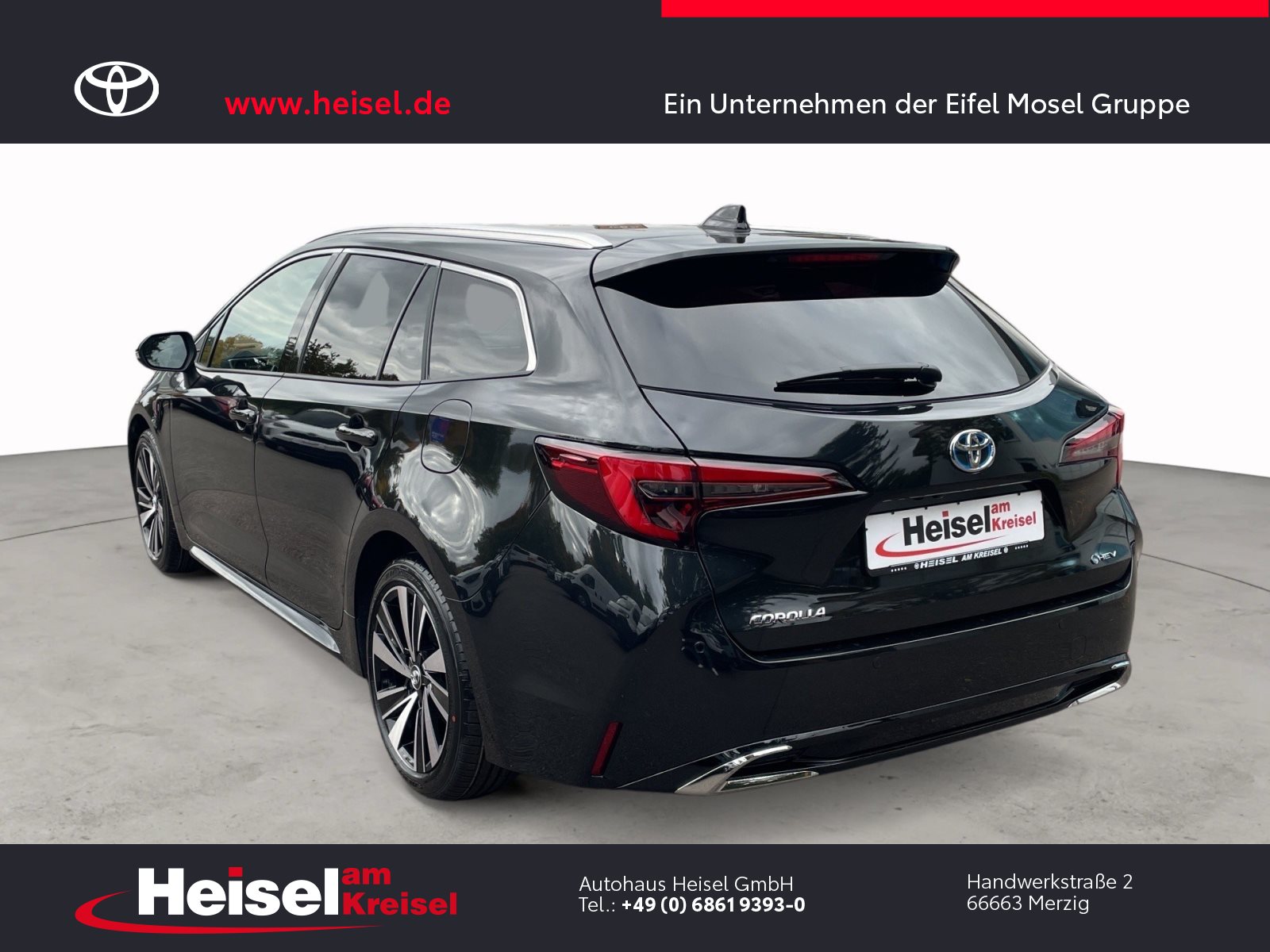 Foto 1 - Corolla Touring Sports 1,8 Hybrid Teamplayer/Technik-Paket, MYSTICSCHWARZ