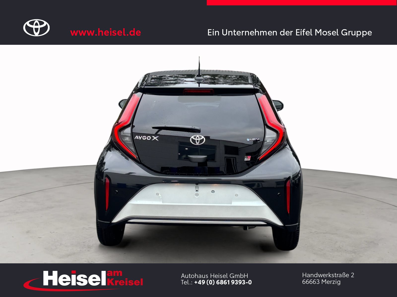 Foto 1 - Toyota Aygo X 1,5 Hybrid GR Sport/Premium-Canvas-Faltdach/JBL, Platinum White Pearl / Black